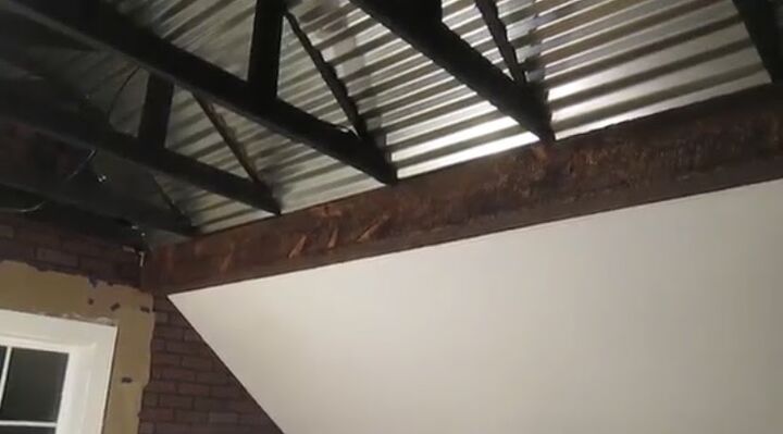 how to make raw wood beams, Enjoy your faux beams