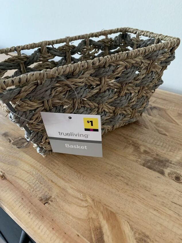 diy workshop organization, Dollar General Baskets