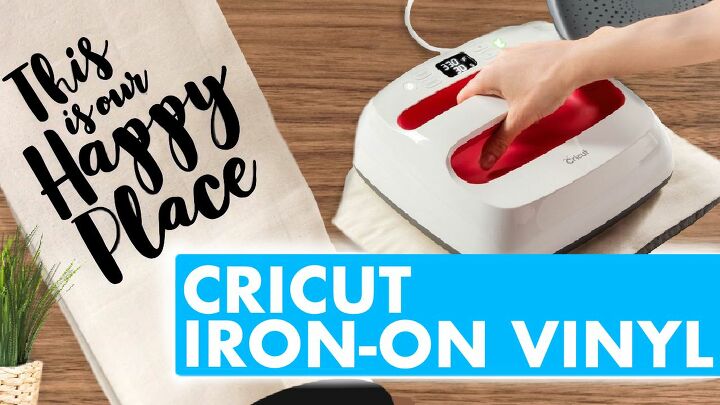 tutorial para iniciantes em cricut iron on vinyl tambm conhecido como heat transfer, Tutorial de vinil Cricut Iron On