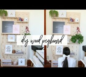 DIY Giant Pegboard Shelving Without Drilling Into Your Walls