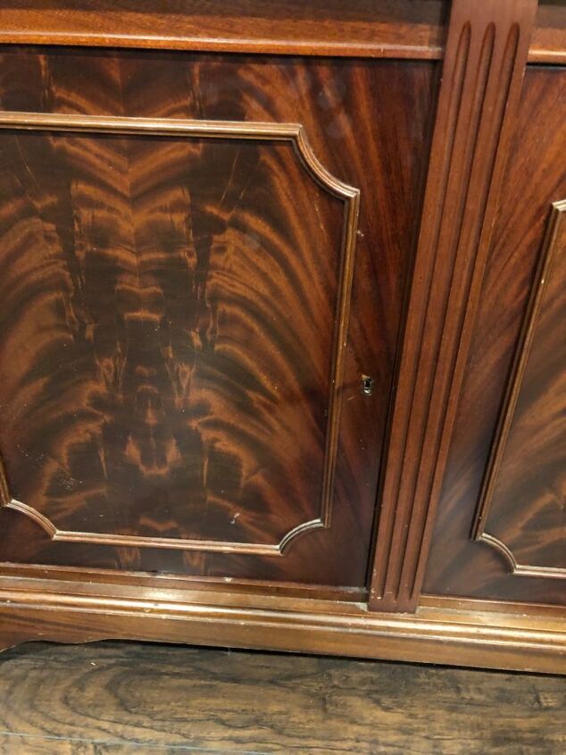 how can i unlock a door to an old buffet