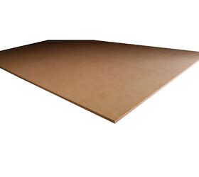 Two pieces of 8 foot 3/4″ MDF