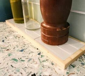 How to Make a Simple Tile and Wood Tray
