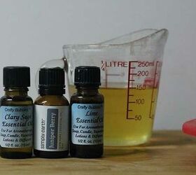 Pour these oils into a measuring cup to make your home smell AMAZING