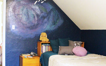 Abstract Galaxy Accent Wall