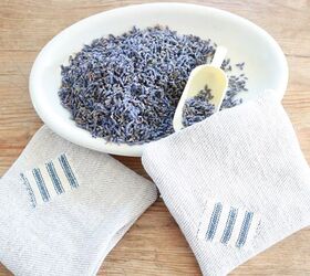 how to make farmhouse style lavender sachets