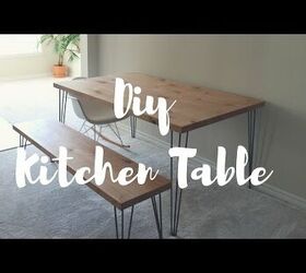 Cómo construir una mesa con patas de horquilla
