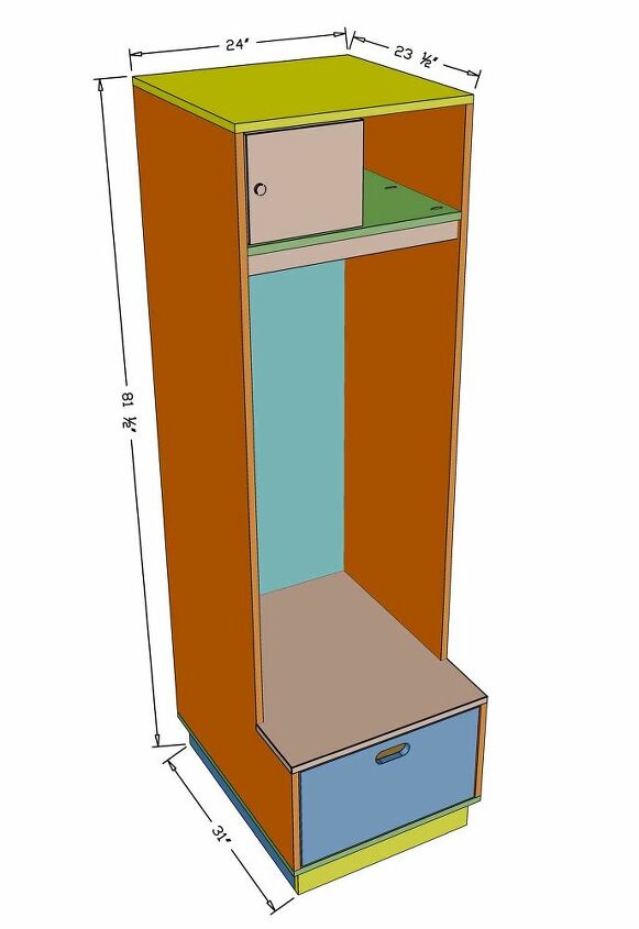 How To Make A Diy Entryway Locker With Storage Hometalk