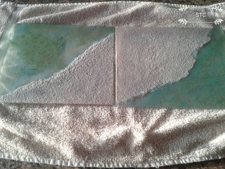 seaglass mosiacs turtle momma and babies, Both Beaches Completed