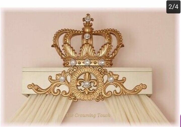 q how do i make this crown canopy