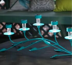 use dollar store solar lights to create these sun powered creations