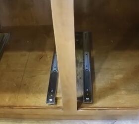 diy pull out cabinet shelves for under 30 each, Install Pull Out Cabinet Shelves