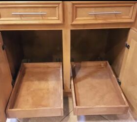 How To Build Diy Pull Out Cabinet Shelves For Under 30 Each