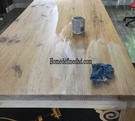 how to refinish your dining table for a more updated look, During