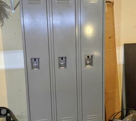 how to paint old metal lockers