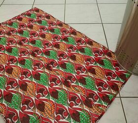 bath mat from shopping bags