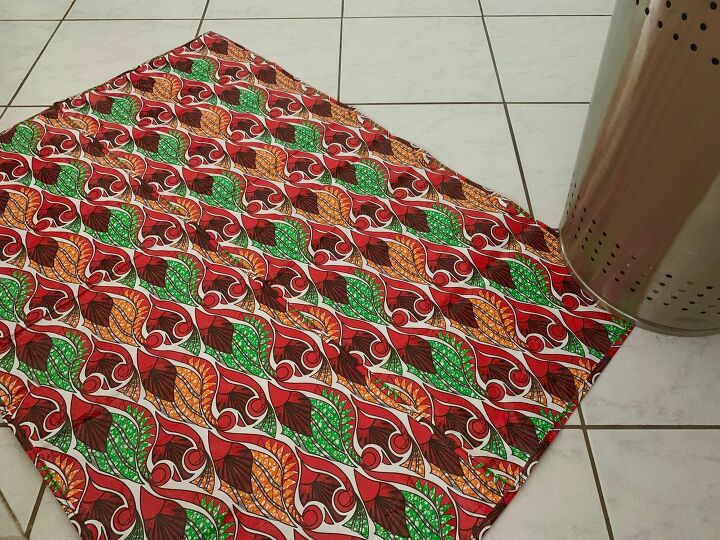 bath mat from shopping bags