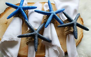  Anéis de guardanapo de estrela do mar costeiros DIY