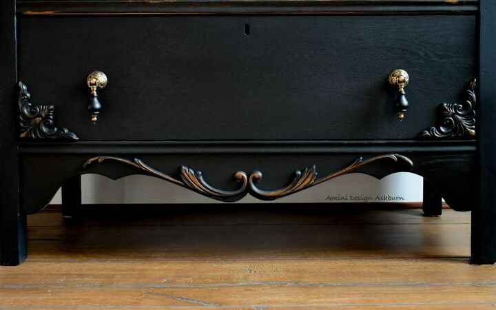 antique oak chest of drawers