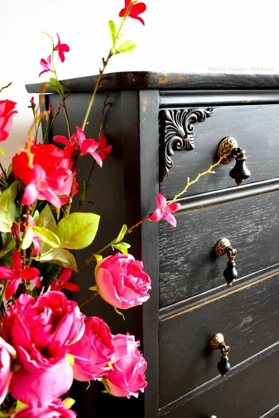 antique oak chest of drawers