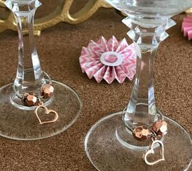 five minute wine glass charms for valentine s day