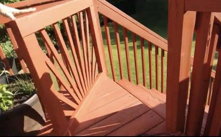 build a safety gate to match your deck