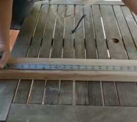 build a safety gate to match your deck, Measure Opening and Mark Boards