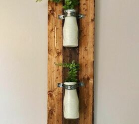 farmhouse milk jug wall hanging