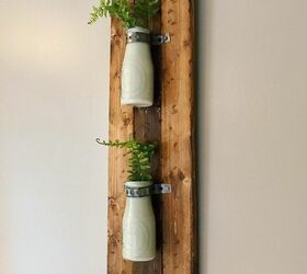 farmhouse milk jug wall hanging