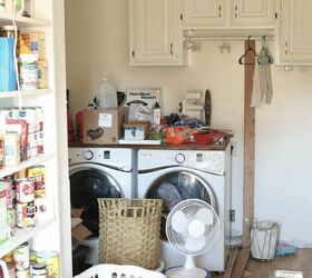 mudroom makeover from trashed to treasured