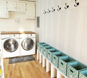 mudroom makeover from trashed to treasured