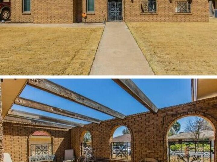 q closed in porch added room