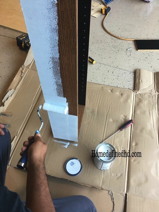 How To Paint Laminate Furniture Cd Rack Makeover Diy Hometalk