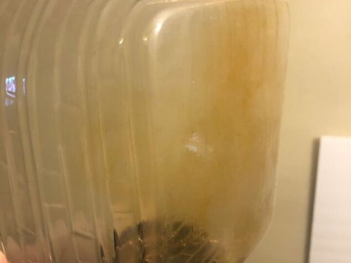 q how do i clean the plastjic protector in a longaberger basket