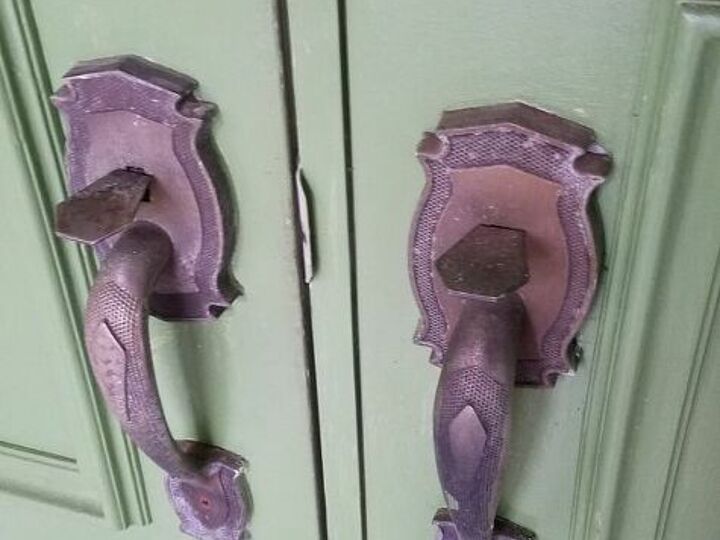 q how do i clean polish these door handles