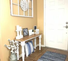 small entryway makeover, Entryway After