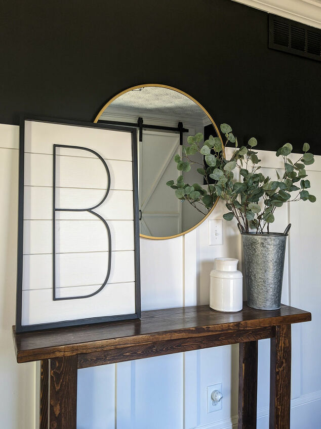 how to make a decorative shiplap sign
