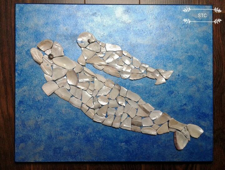 mosaicos de vidro do mar beb beluga e me, belugas de madrep rola