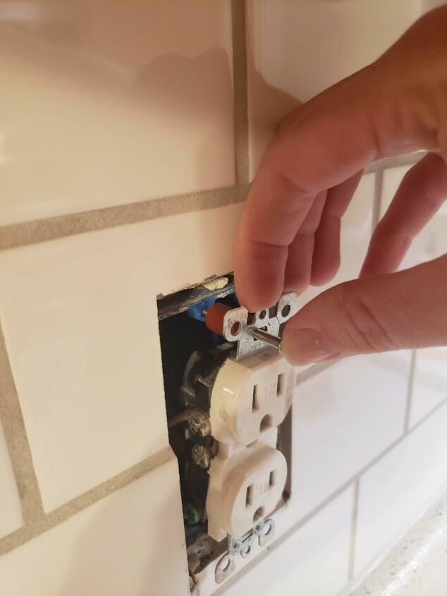 newbie diy subway tile backsplash