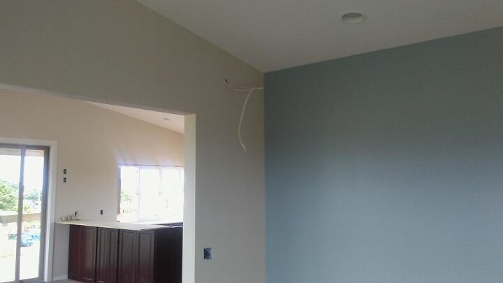 best diy accent wall, Before