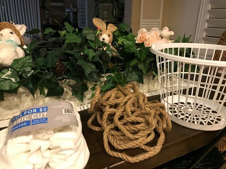 dollar tree rope basket