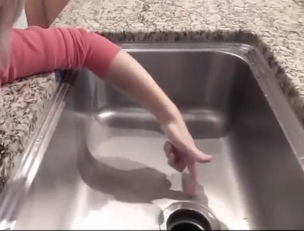 the quick and easy 5 minute fix for a clogged garbage disposal, Look for clogged Items Again