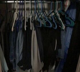 how to clean organize and declutter a closet