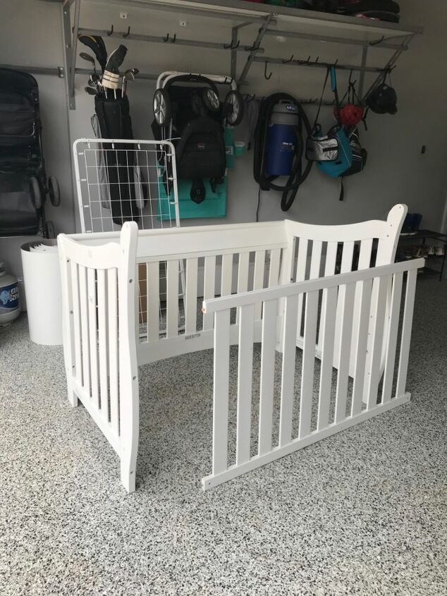 baby crib to a porch swing