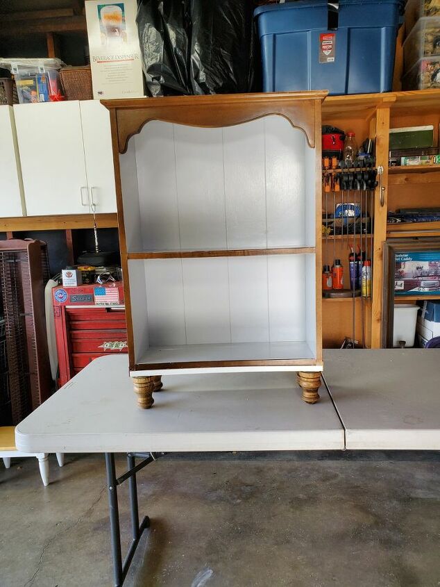 q upcycled shelf redo