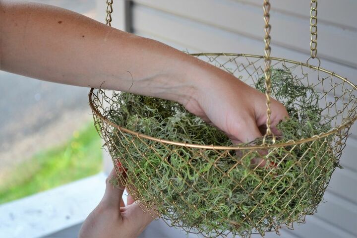 how to make a hanging succulent planter