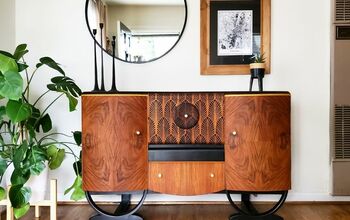 Art Deco Drinks Cabinet Upcycle