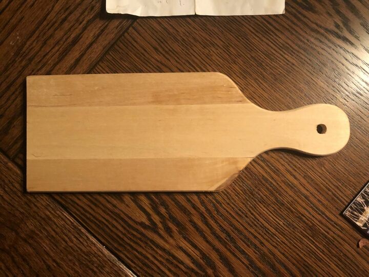cutting board keepsake