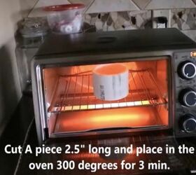 He carefully cooks a PVC cap to get wild outdoor lighting