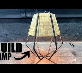 Rebar Revamp: How to Upcycle Rebar Into a Lamp